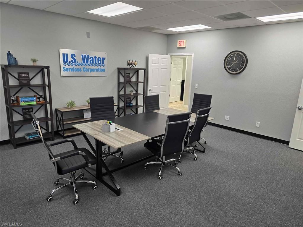 Home Office, Interior, Recessed Lighting