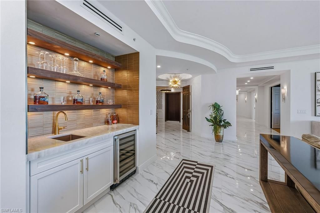 Interior, Marble, Recessed Lighting