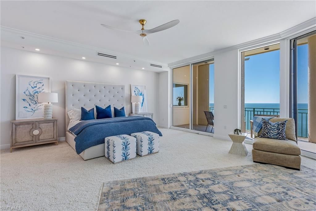 Bedroom, Interior, Recessed Lighting, Water