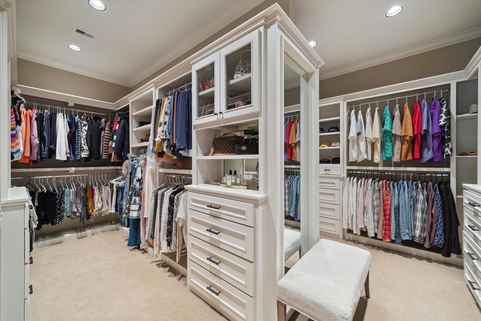 Interior, Recessed Lighting, Walk-in Closets