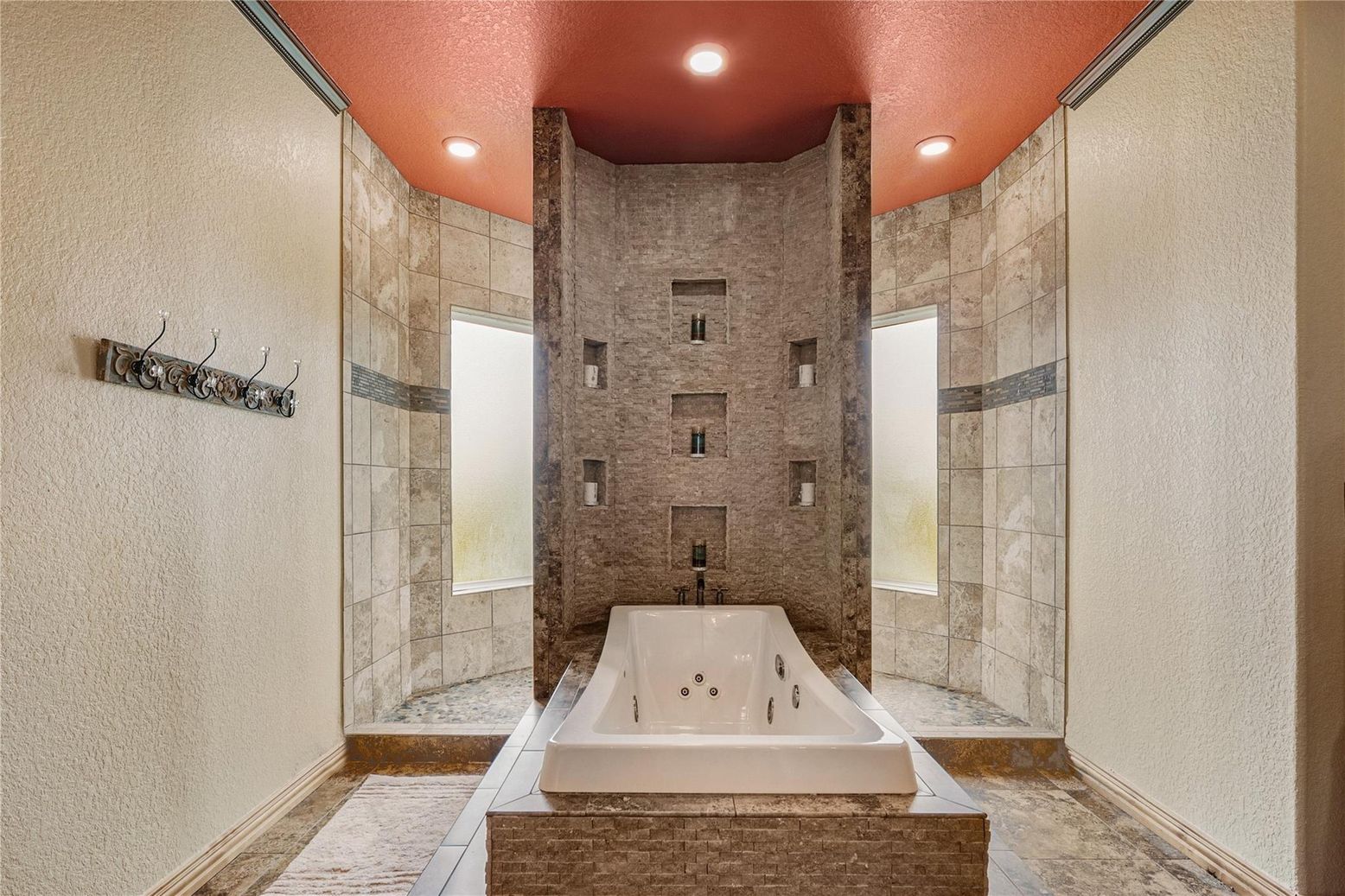 Bathroom, Interior, Recessed Lighting