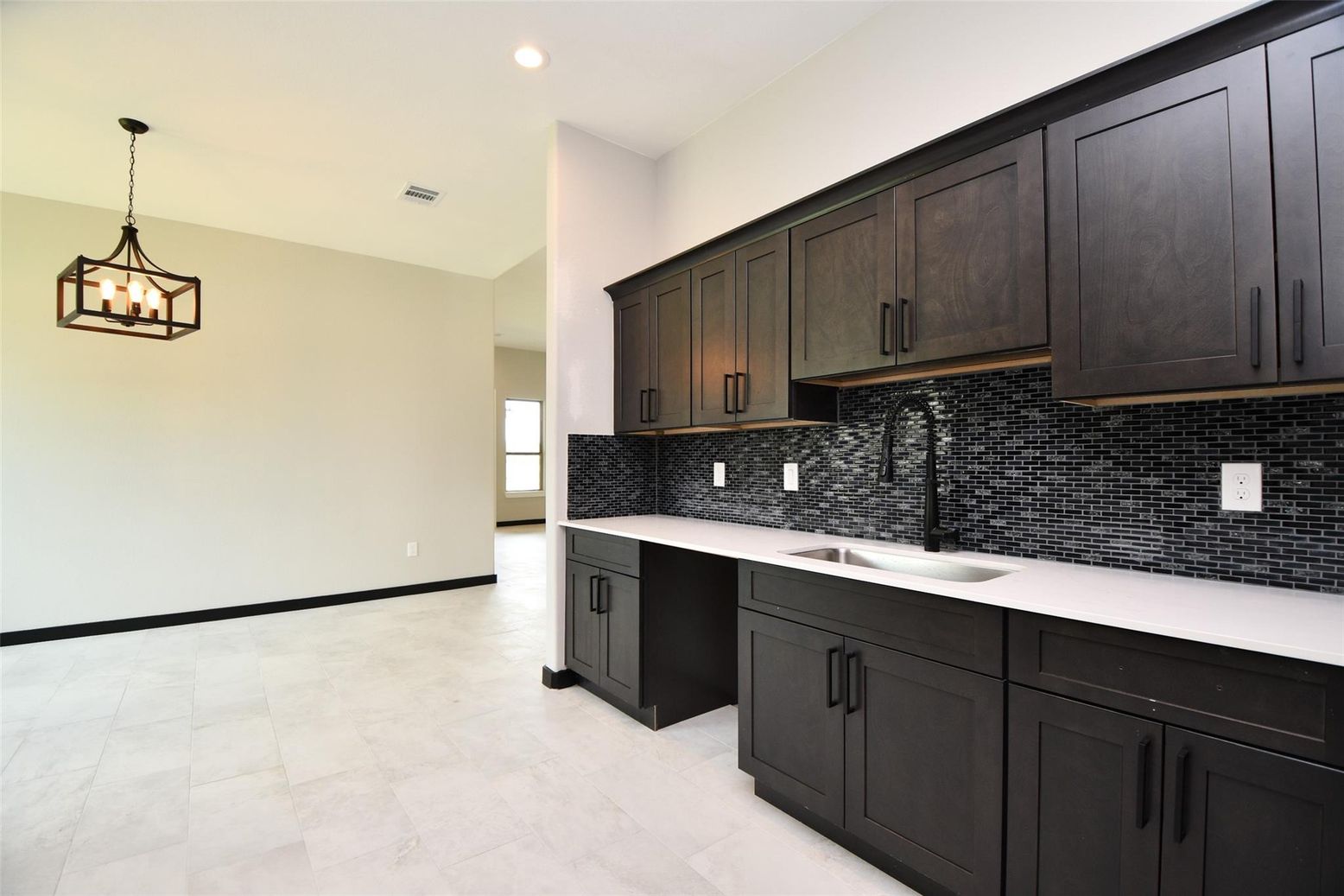 Interior, Kitchen, Pendant Lights, Recessed Lighting