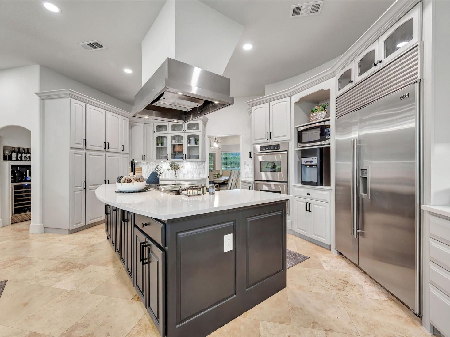 Interior, Kitchen, Recessed Lighting, Stainless Steel Appliances