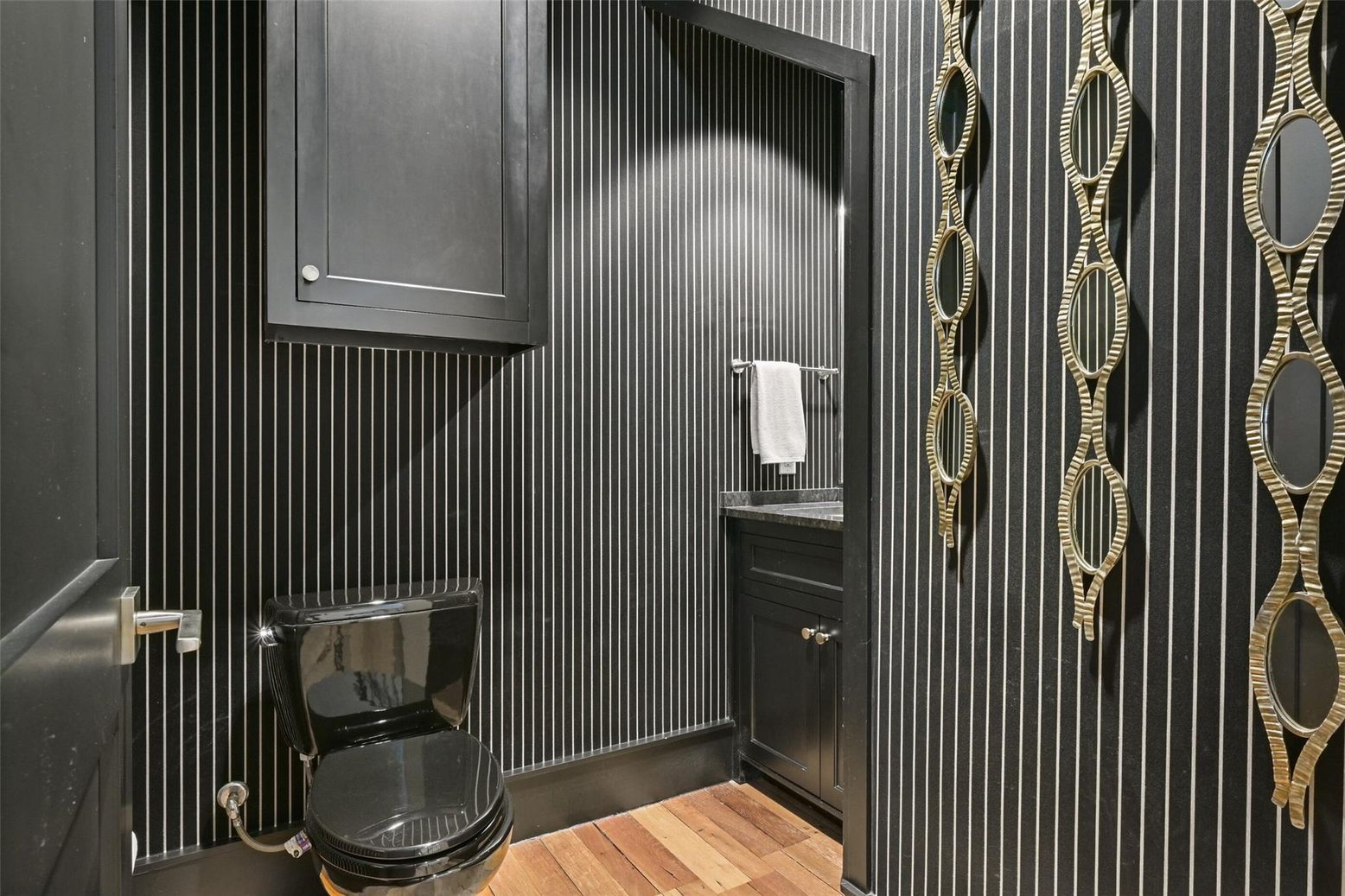 Bathroom, Interior, Wood Texture Flooring