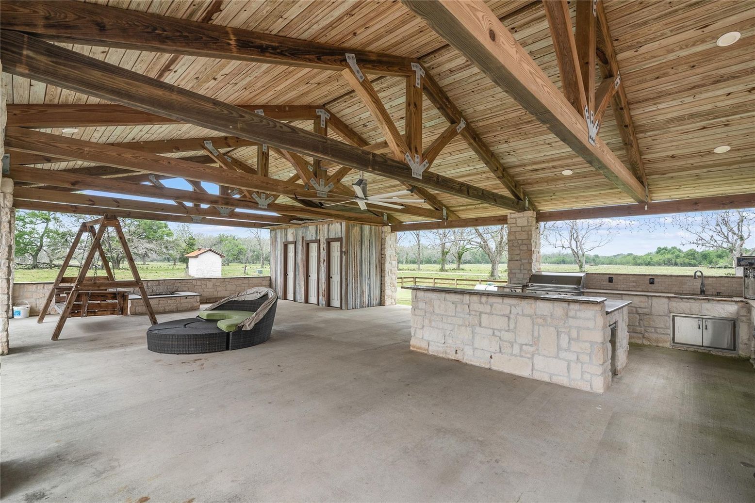 Exterior, Outdoor Kitchen, Playground