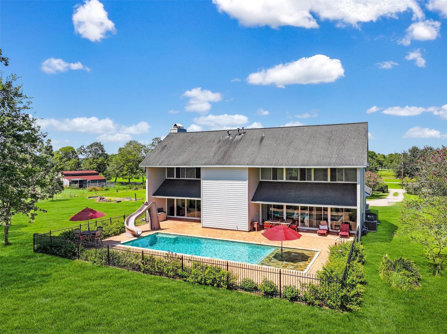 Backyard, Exterior, Pool