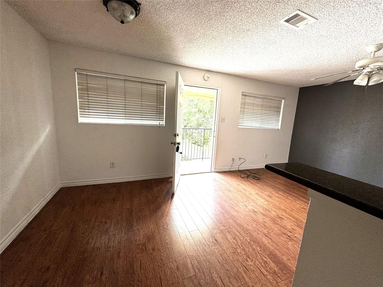 Empty room, Interior, Wood Texture Flooring