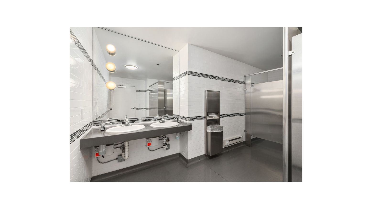 Bathroom, Interior, Stainless Steel Appliances