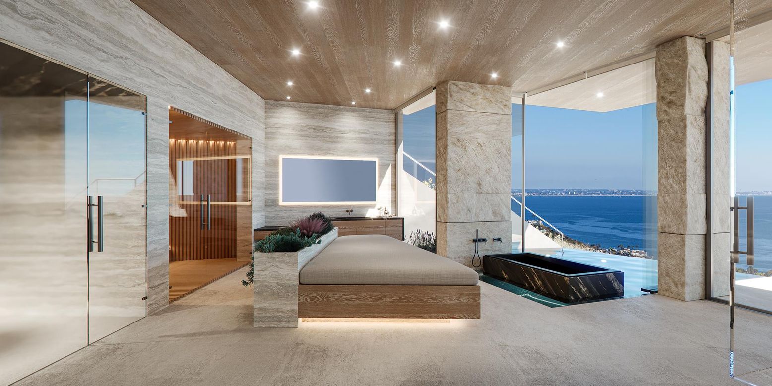 Interior, Recessed Lighting, Water, Wooden Ceilings