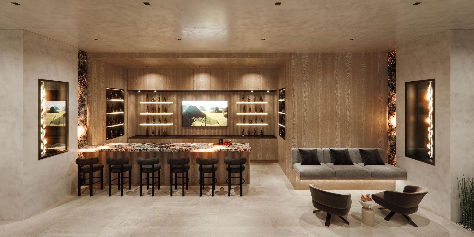 Interior, Recessed Lighting, Wooden Walls