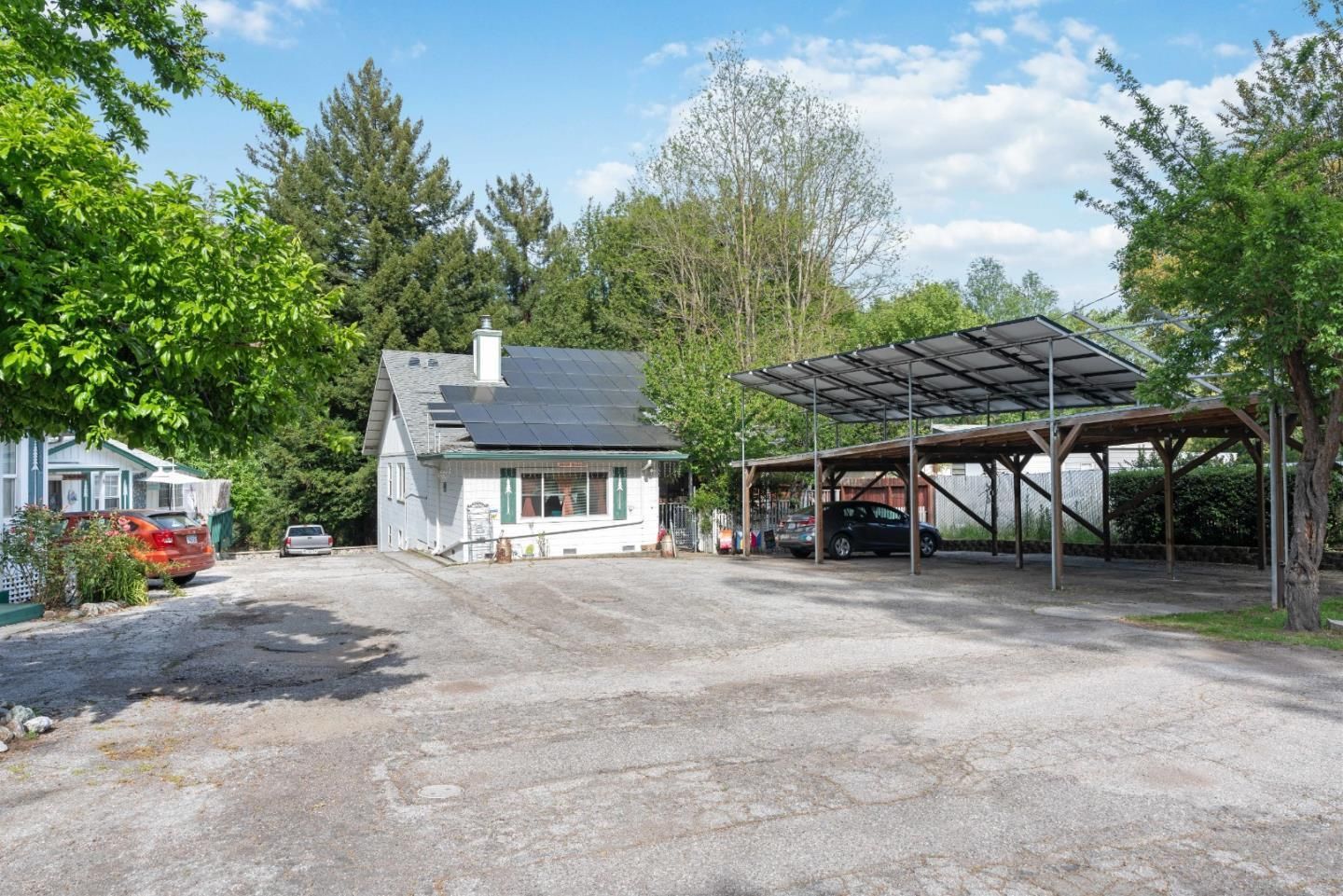 Backyard, Exterior, Solar Panels