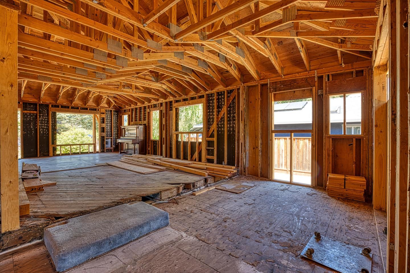 Interior, Wooden Beams, Wooden Ceilings, Wooden Walls