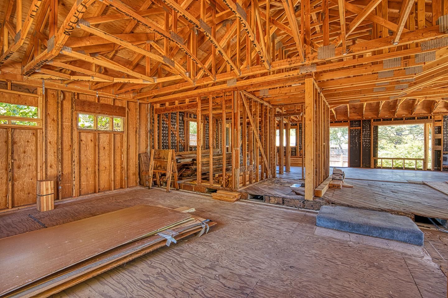 Interior, Wooden Beams, Wooden Ceilings, Wood Texture Flooring, Wooden Walls