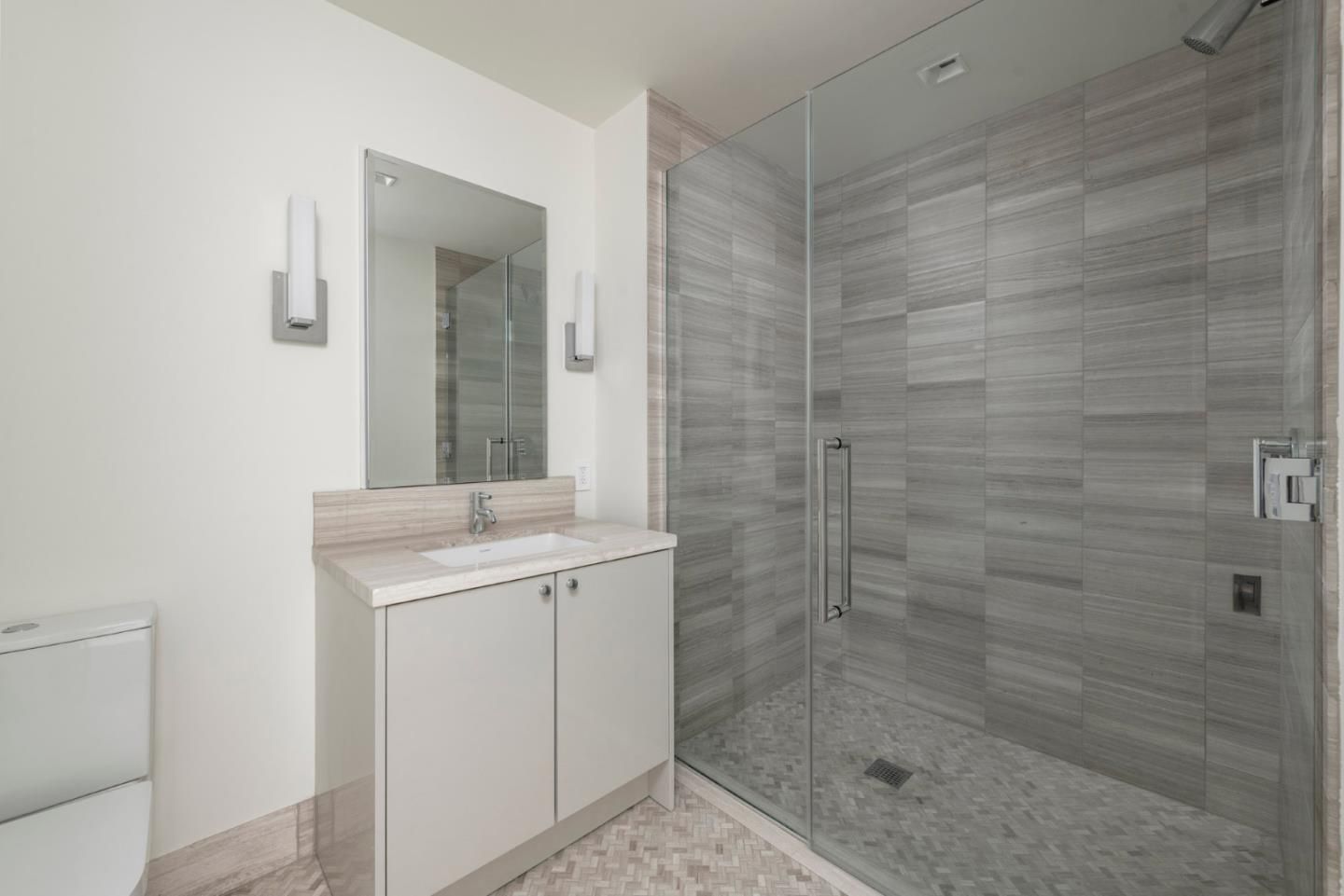 Bathroom, Glass Shower, Interior