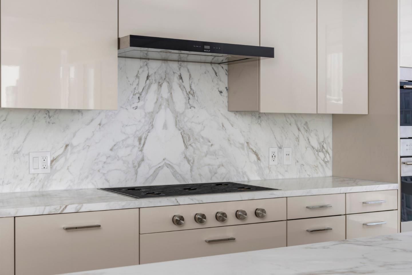 Interior, Kitchen, Marble Walls