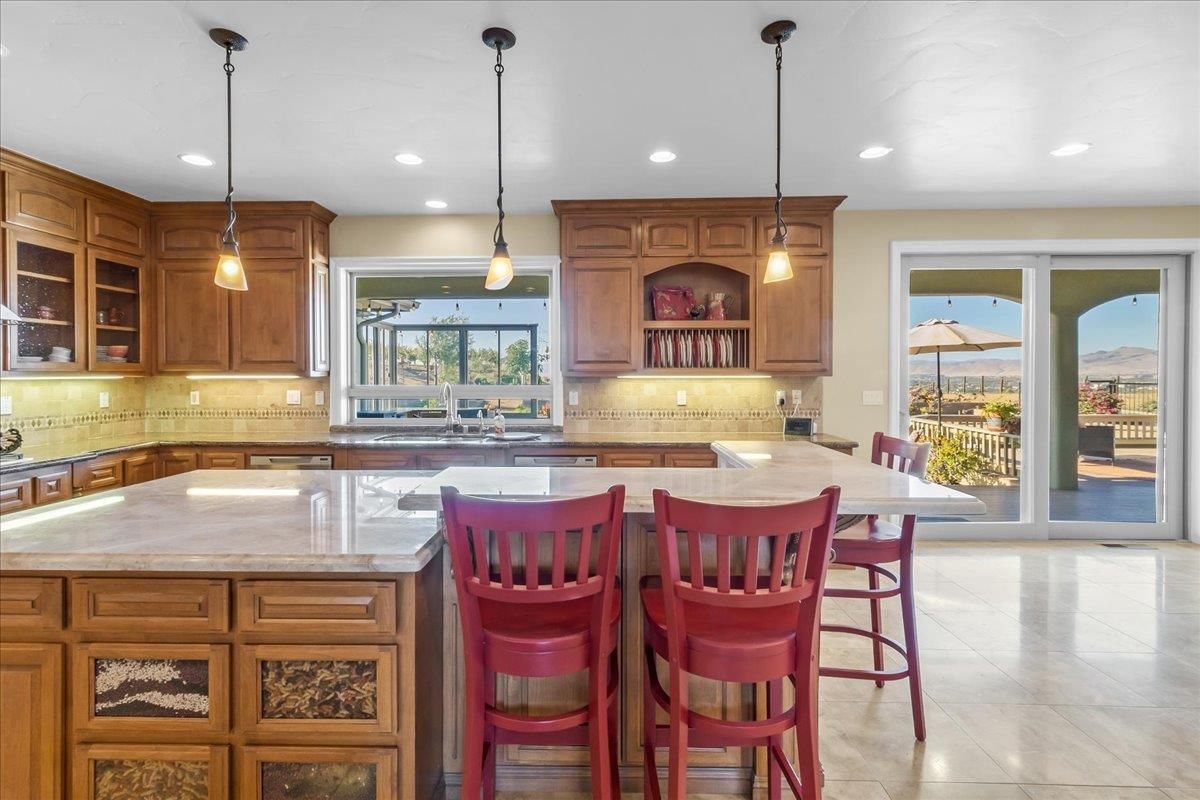 Interior, Kitchen, Pendant Lights, Recessed Lighting
