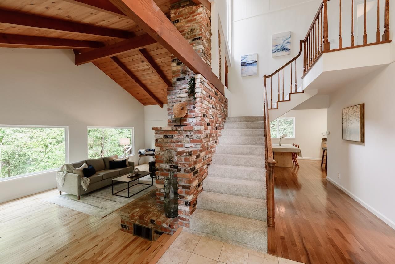 Fireplace, Interior, Living room, Wooden Beams, Wooden Ceilings, Wood Texture Flooring