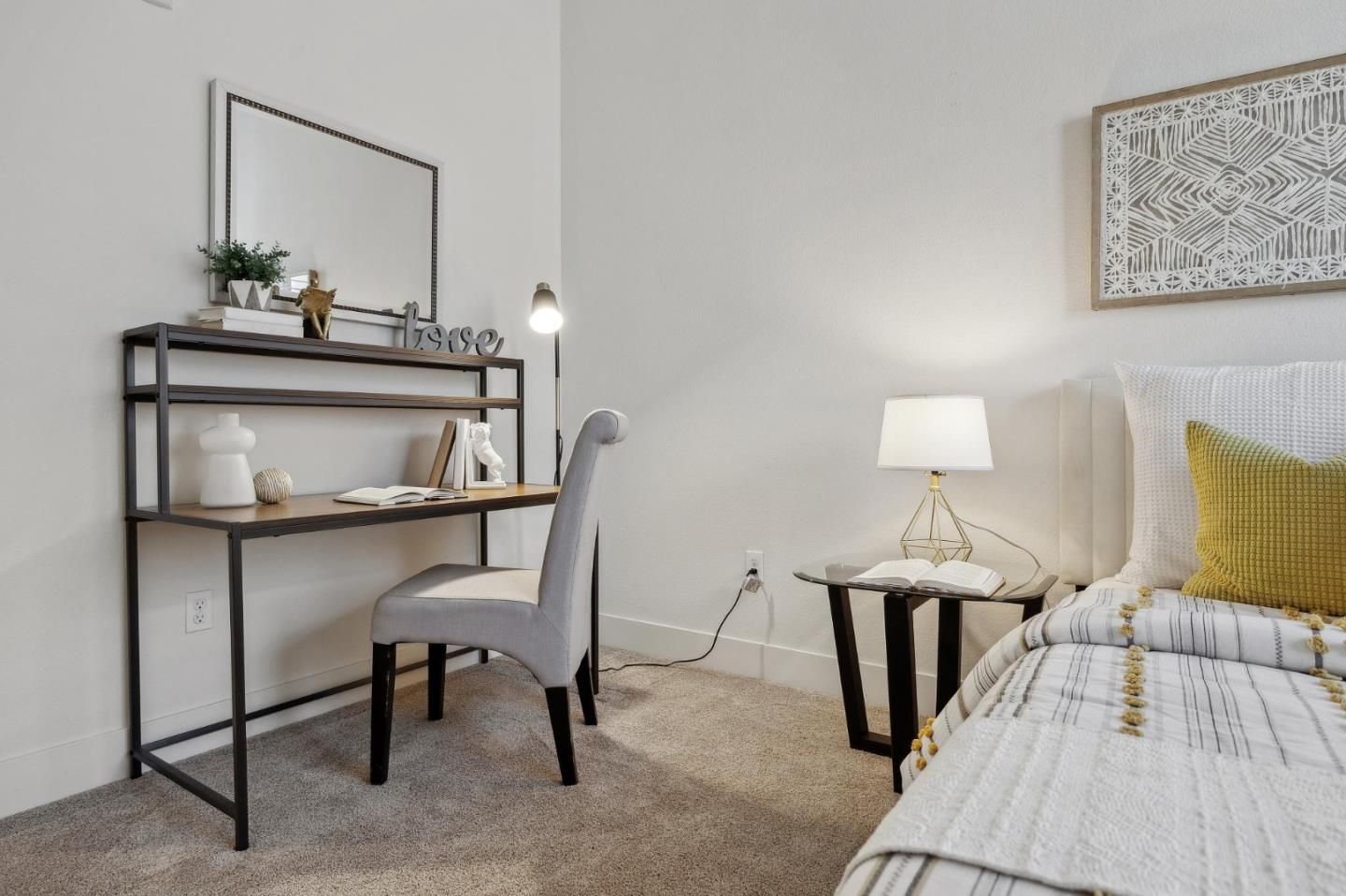 Bedroom, Home Office, Interior