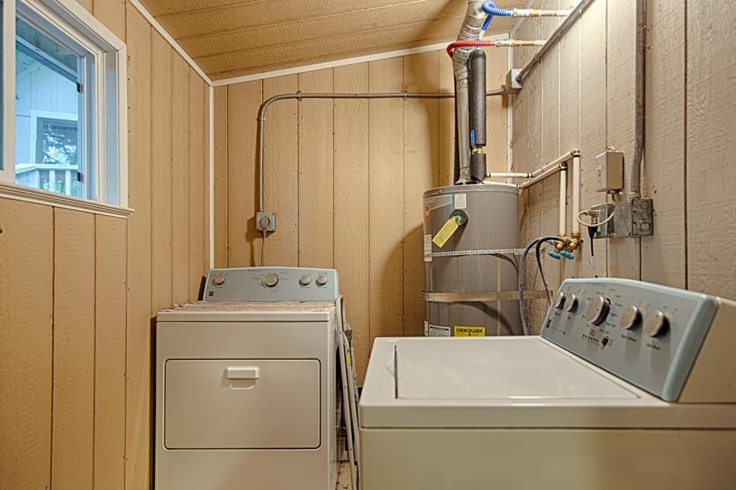 Interior, Utility Closets, Washer, Wooden Walls