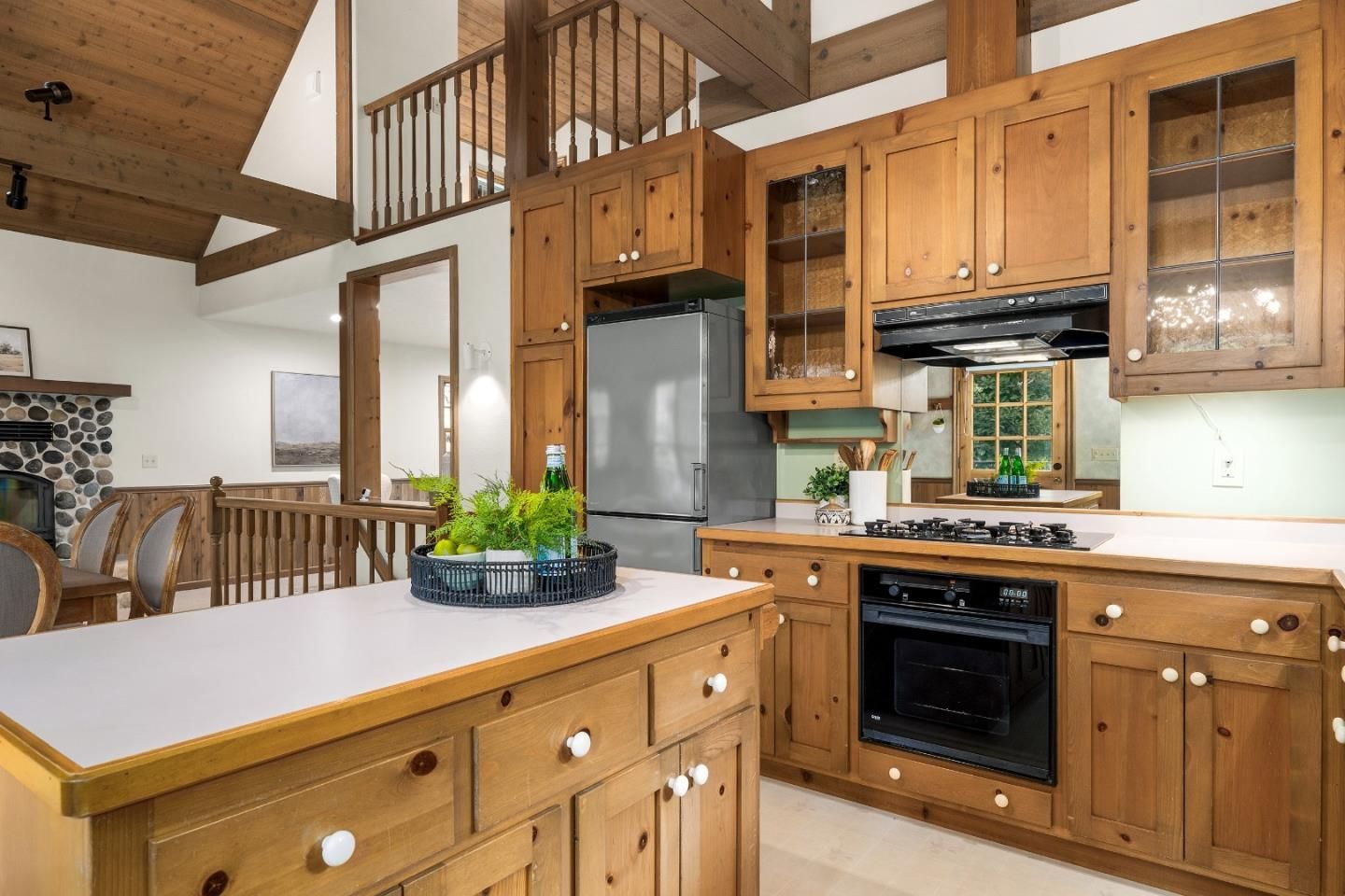 Interior, Kitchen, Wooden Beams, Wooden Ceilings