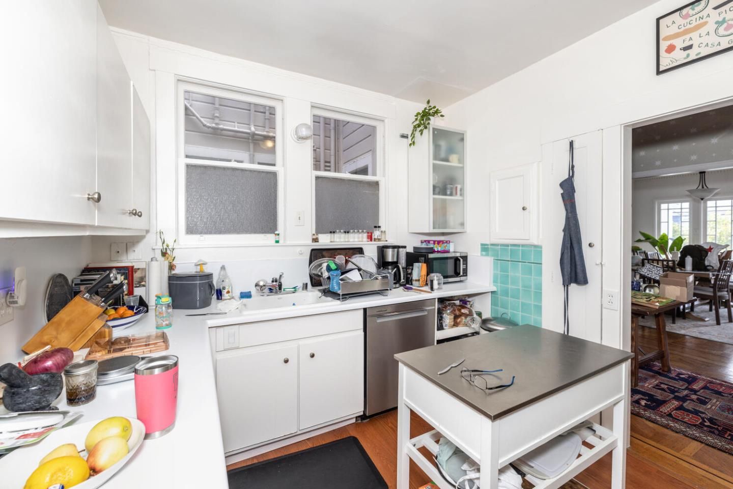 Dining room, Interior, Kitchen, Wood Texture Flooring