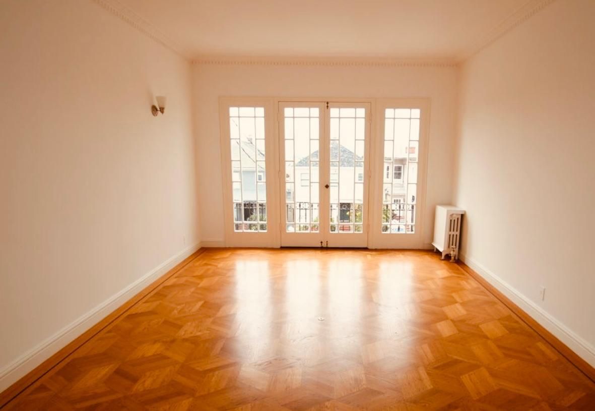 Empty room, Interior, Wood Texture Flooring