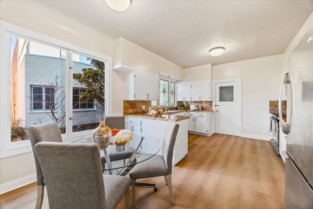 Dining room, Interior, Kitchen, Wood Texture Flooring