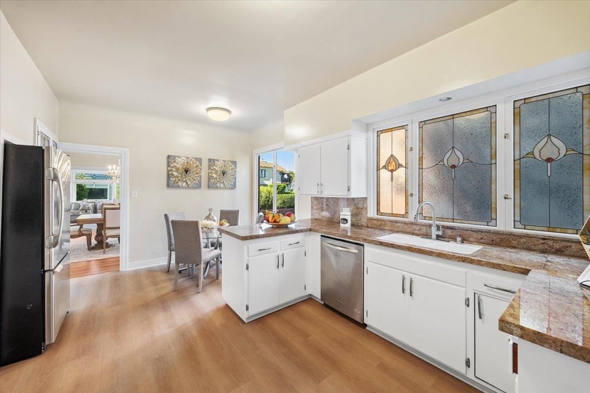 Dining room, Interior, Kitchen, Wood Texture Flooring