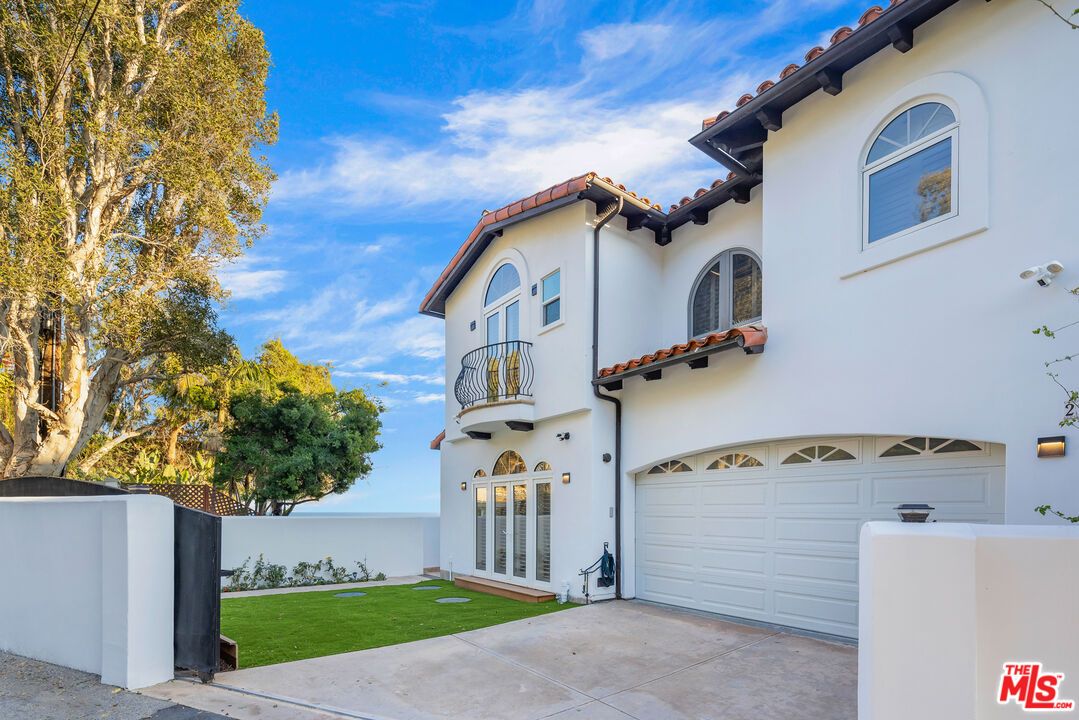 Attached, Backyard, Exterior, Facade, Spanish Mediterranean