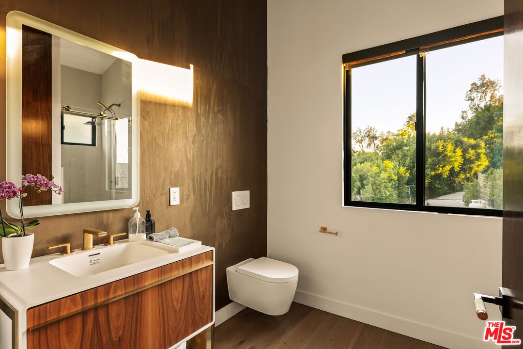 Bathroom, Interior, Wood Texture Flooring, Wooden Walls