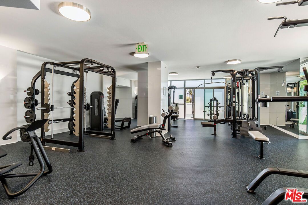 Fitness Equipment, Gym, Interior