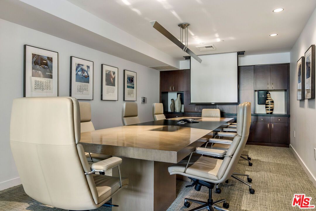 Home Office, Interior, Recessed Lighting