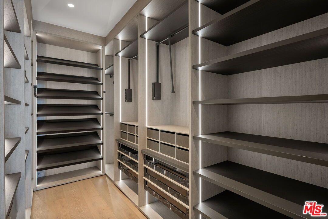 Interior, Recessed Lighting, Walk-in Closets, Wood Texture Flooring