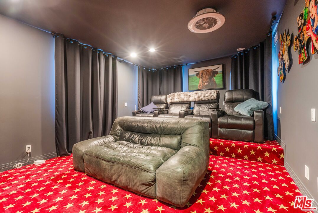 Interior, Recessed Lighting, Theatre Room