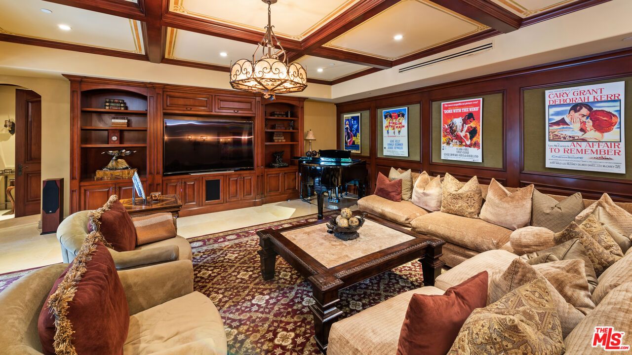 Chandelier, Interior, Living room, Pendant Lights, Recessed Lighting, Wooden Beams