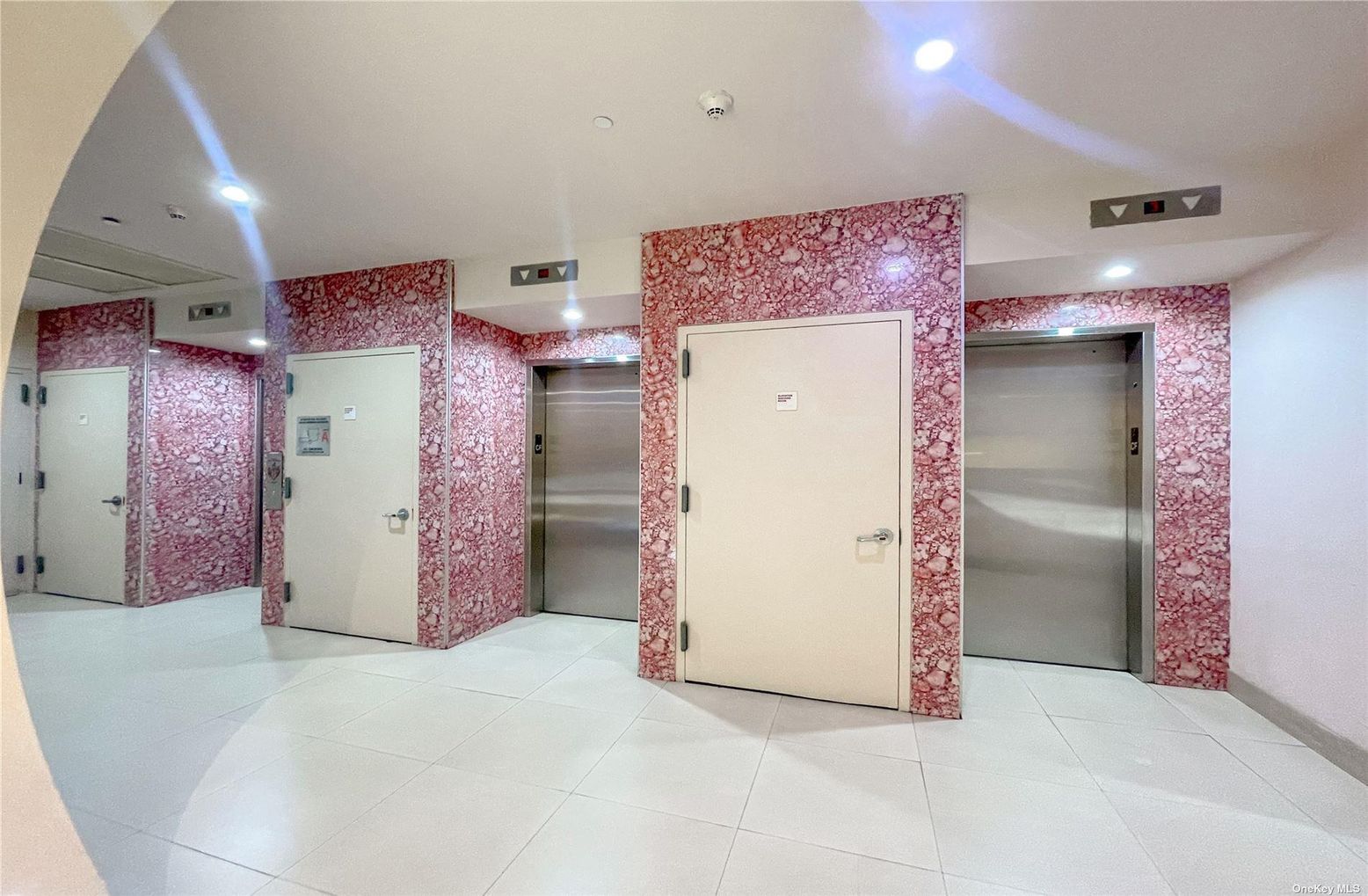 Elevator, Interior, Recessed Lighting