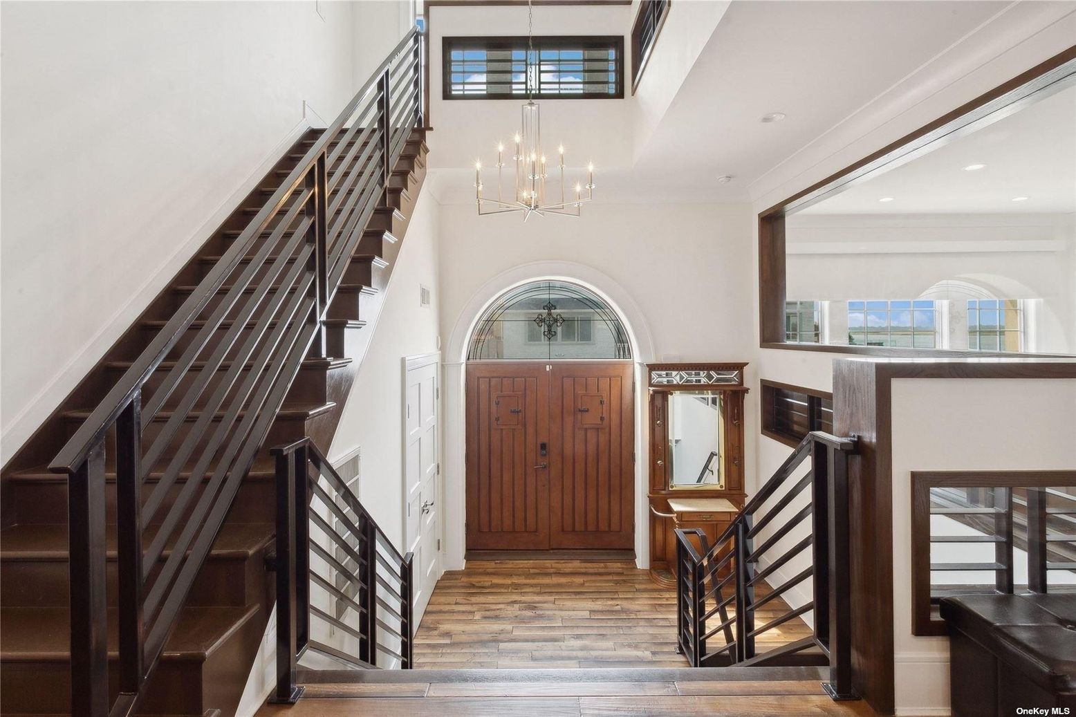 Chandelier, Interior, Pendant Lights, Recessed Lighting, Wood Texture Flooring
