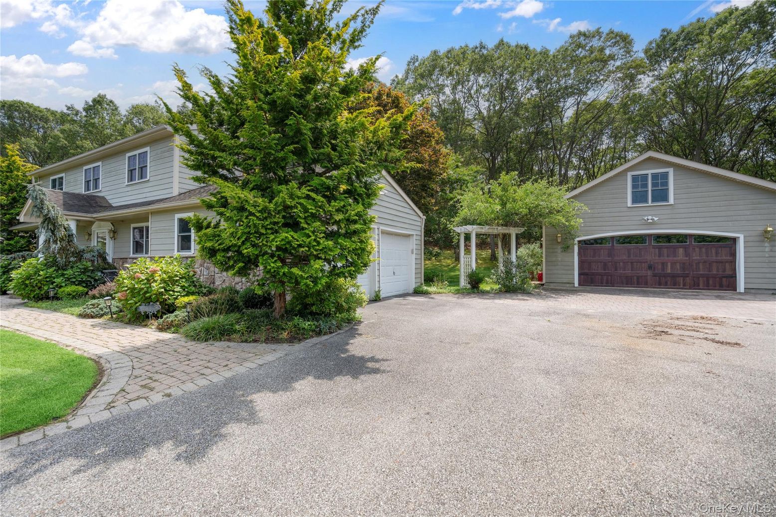 Attached, Detached Garage, Exterior, Facade, Split Level