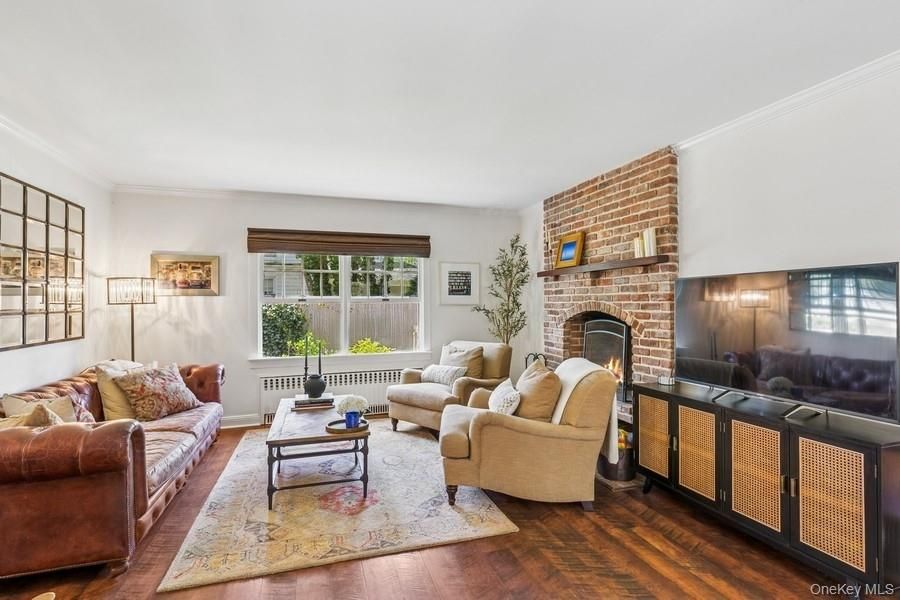 Fireplace, Interior, Living room, Stone Walls, Wood Texture Flooring