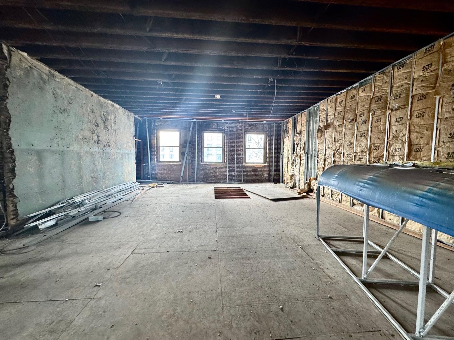 Interior, Wooden Beams