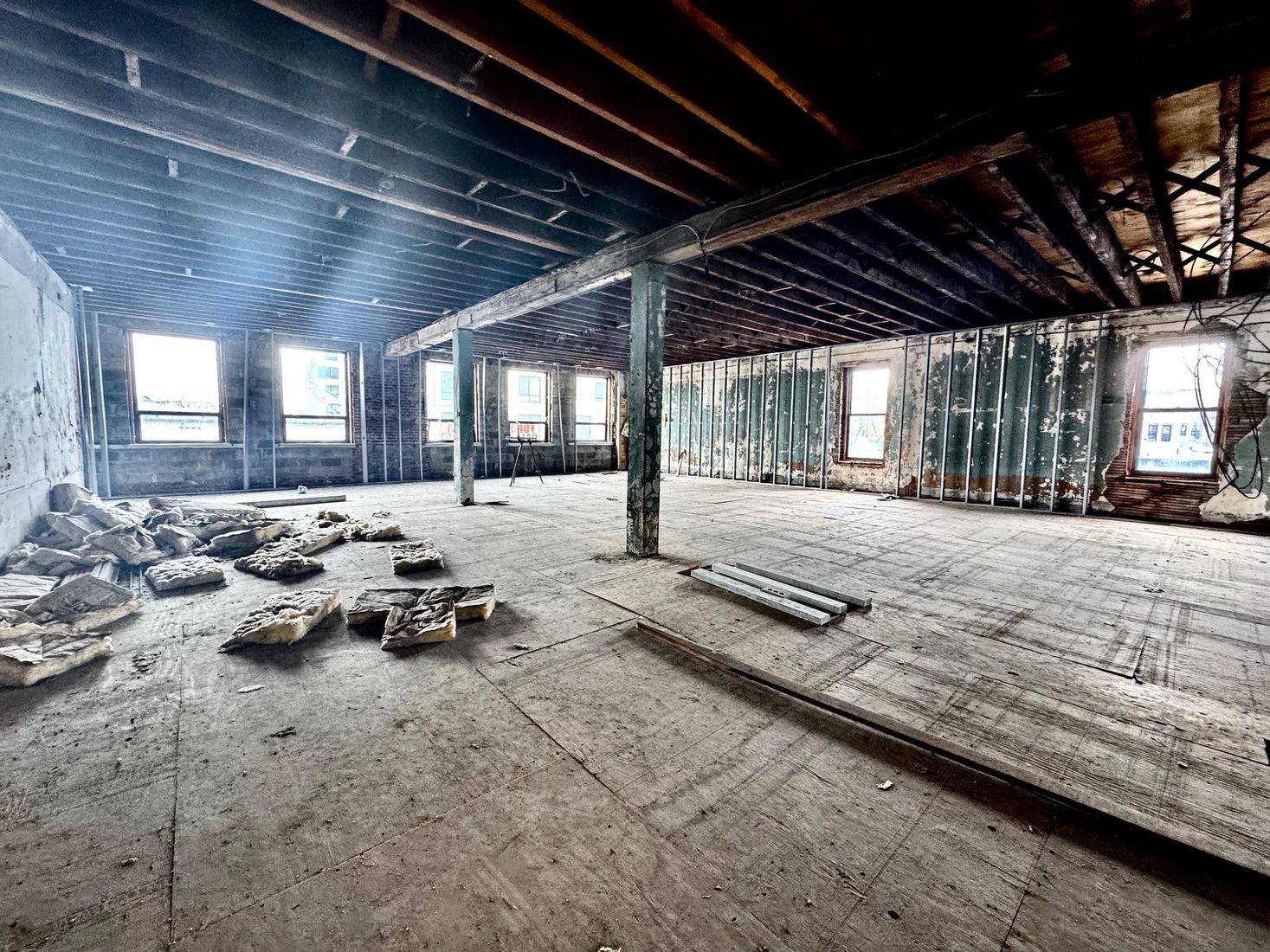 Interior, Wooden Beams