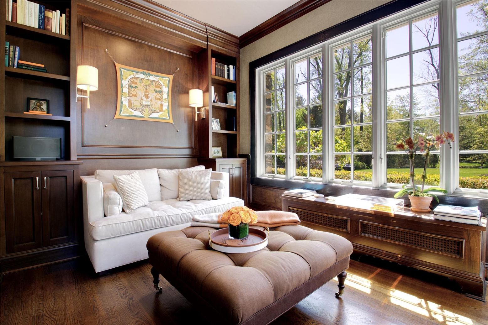 Home Office, Interior, Wood Texture Flooring