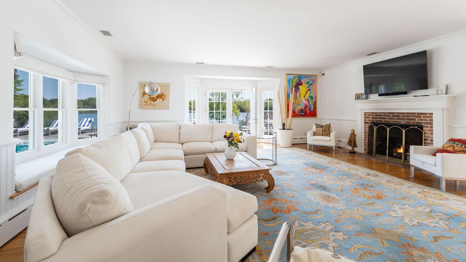 Fireplace, Interior, Living room, Wood Texture Flooring