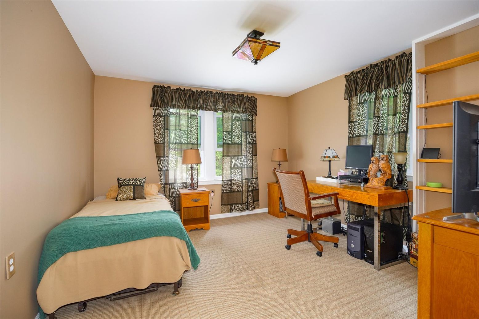 Bedroom, Home Office, Interior