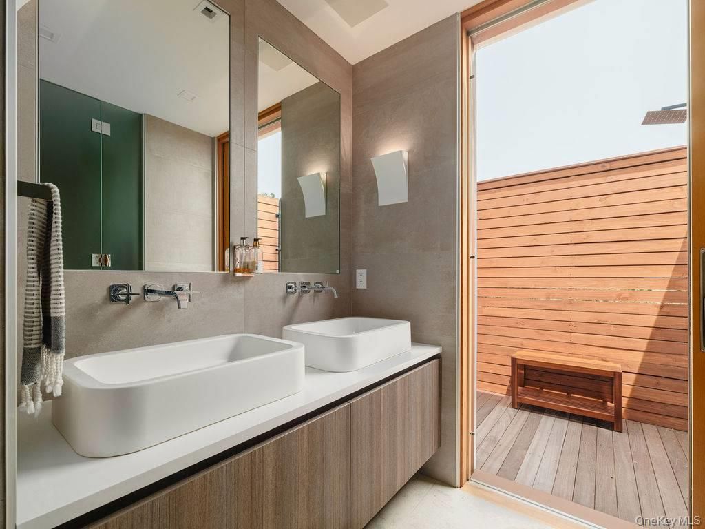 Bathroom, Dual Sink Vanities, Interior, Sauna Room