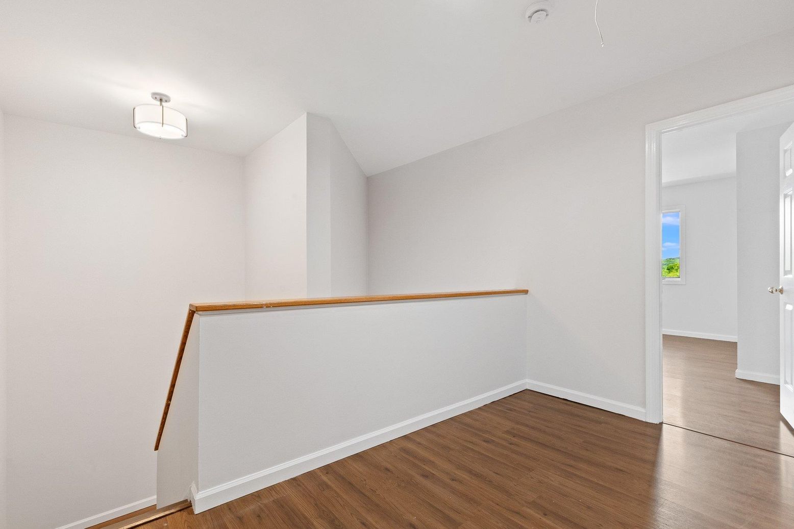 Empty room, Interior, Wood Texture Flooring