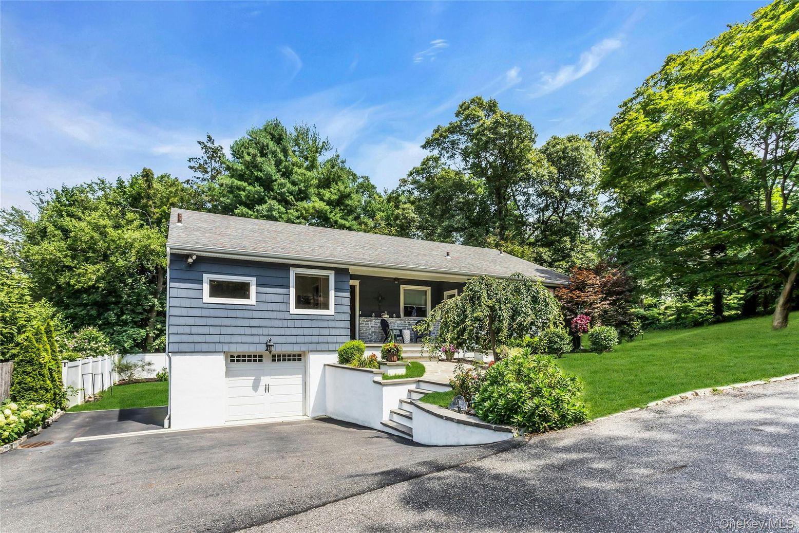Attached, Backyard, Exterior, Facade, Raised Ranch