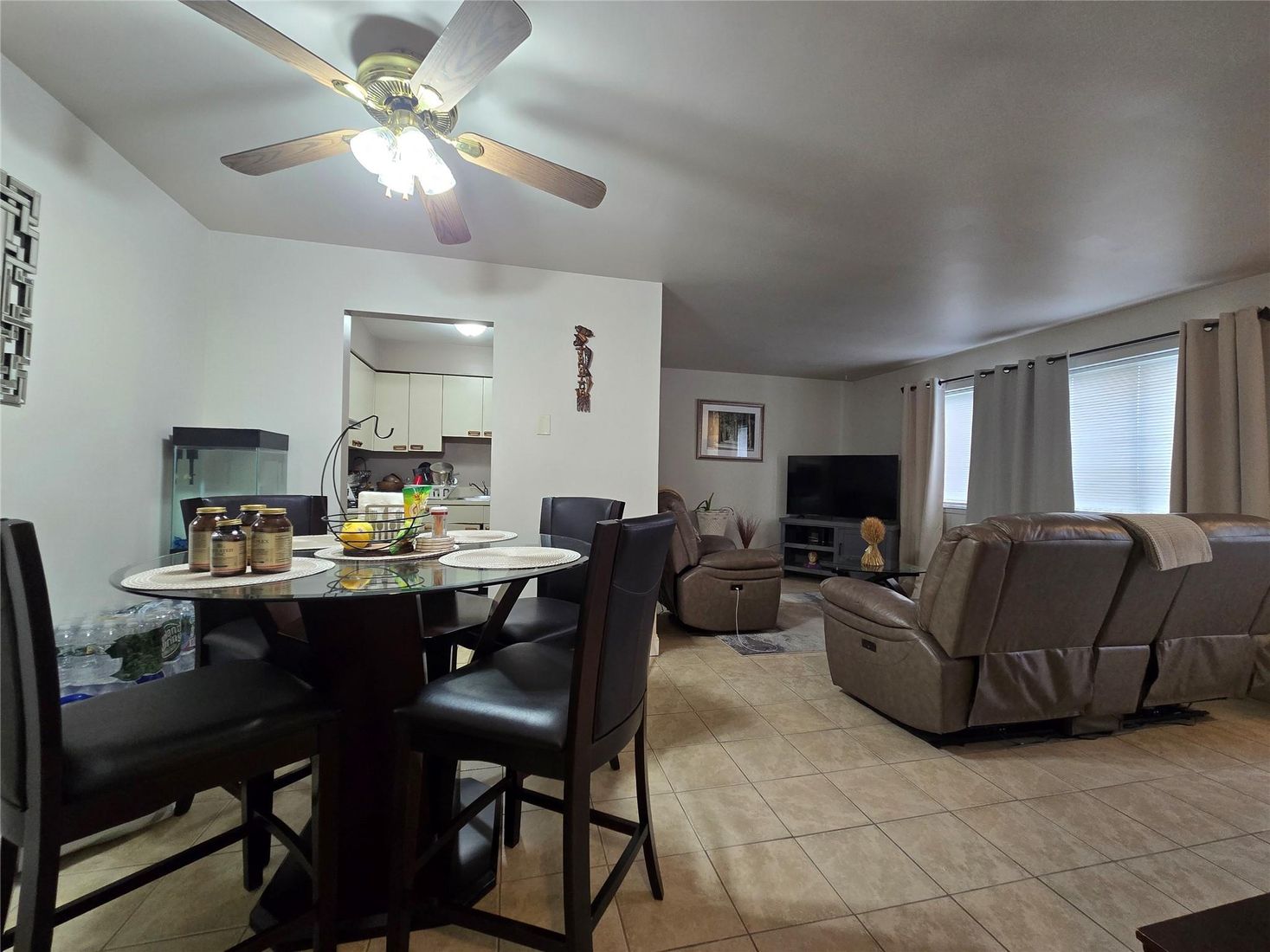 Dining room, Interior, Kitchen, Living room
