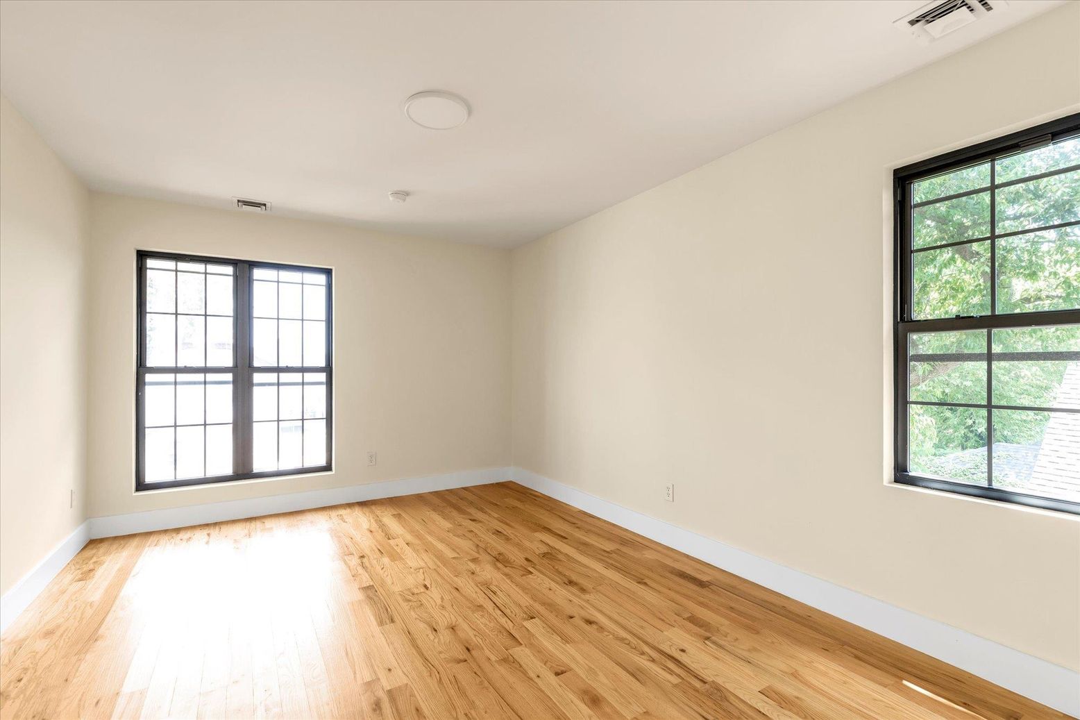 Empty room, Interior, Wood Texture Flooring