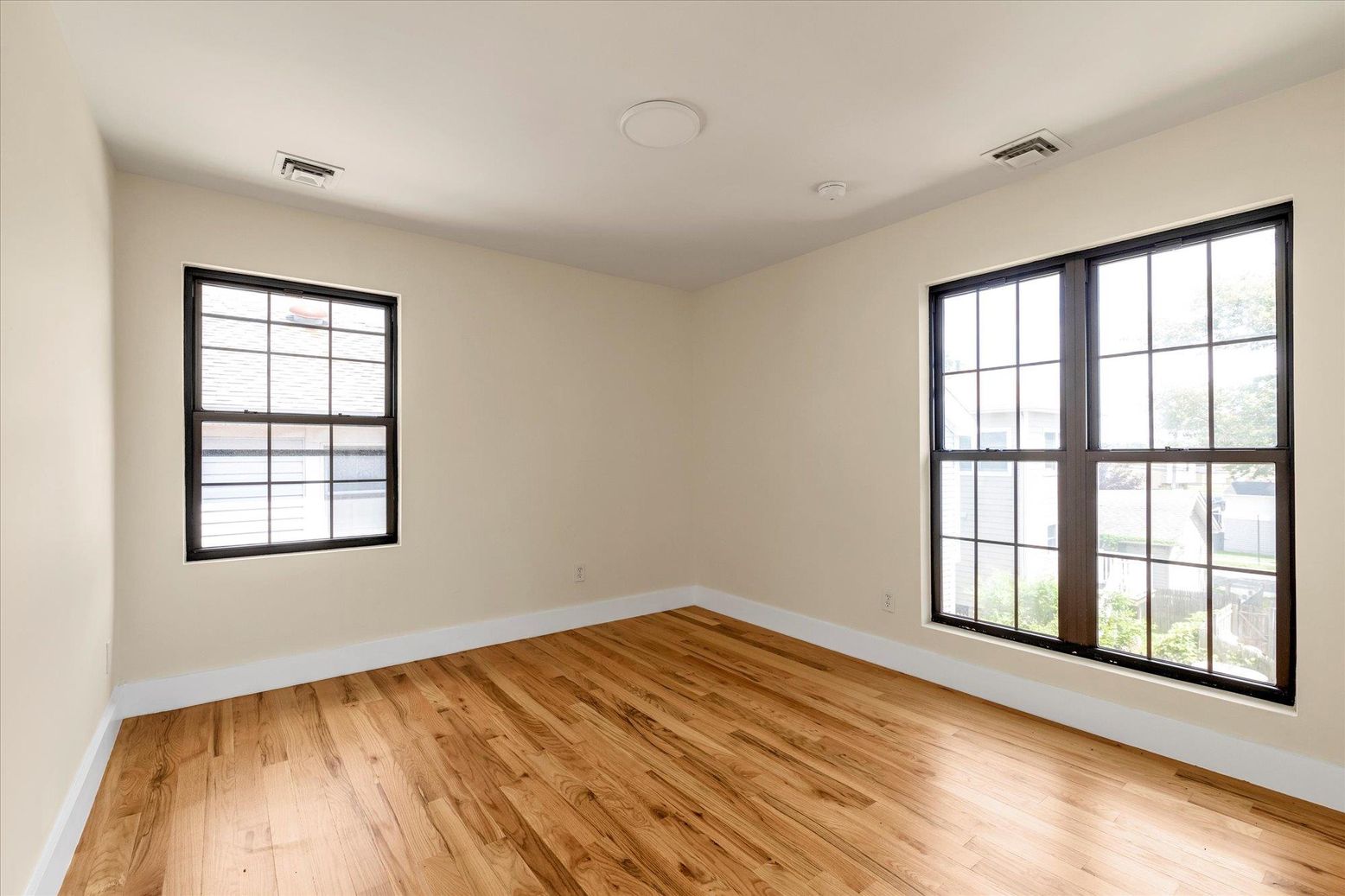 Empty room, Interior, Wood Texture Flooring